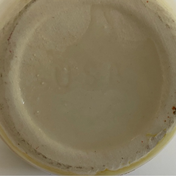 Vintage Vermont Maple Syrup Jug Hand Painted Pottery Pitcher VT 5” Brown beige - Picture 11 of 15